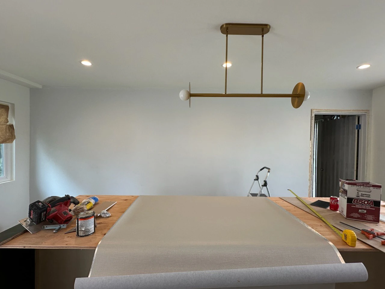 Wallpaper installation Sammamish WA luxury home